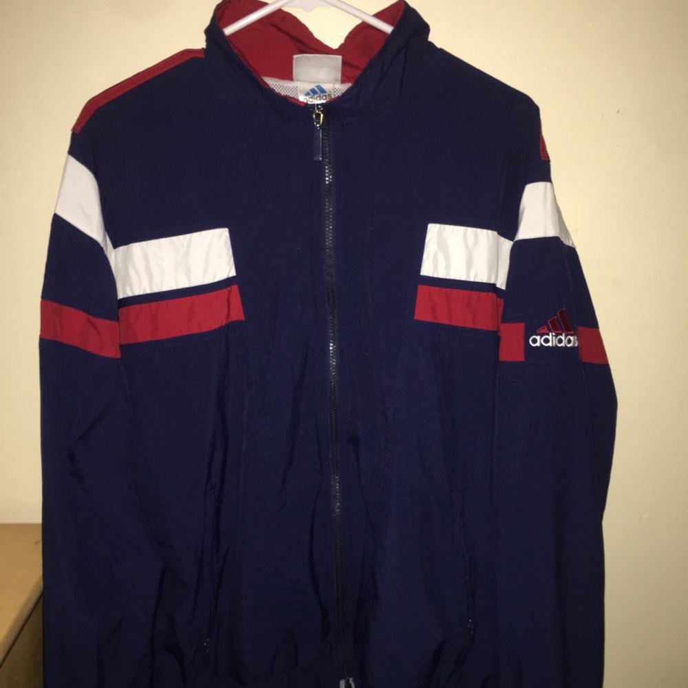 Adidas vintage wind breaker